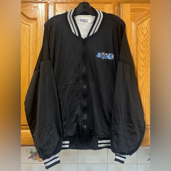 Vintage 90's Chalkline Orlando Magic NBA Basketball Warm Up Jacket Men's XL - Picture 1 of 8
